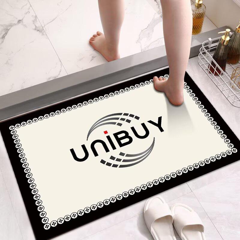 Toilet Floor Mat Diatom Mud Absorbent Mat Quick Drying Bathroom Toilet Door Non-slip Foot Mat Toilet Bathroom Mat