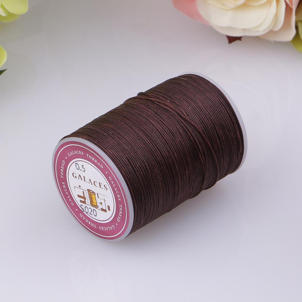 2 Rolls 130 Meters Round Ribbon Cord Polyester ed .5mm