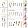 950Pcs Multipurpose Copper Terminals Pin Set for Car Electrical Connection Ideal for Enthusiasts and Mechanics Use