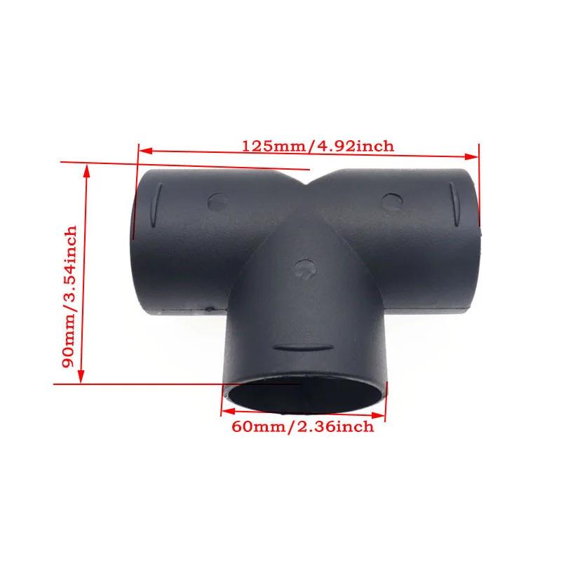 Entlüftungskanal, TLY-Stück, Rohrbogen, Auslass, Auspuffanschluss, Verbindungsstück für Webasto Eberspächer Diesel-Standheizungszubehör