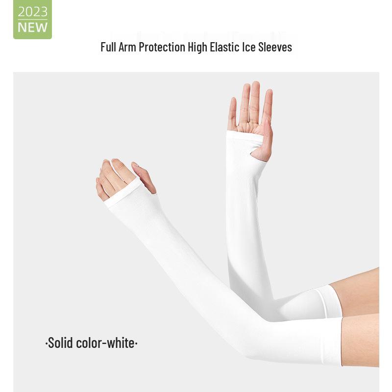 Bona Si Ice Silk Sun Protection Sleeves for Men and Women – UV Shield for Cycling and Driving