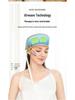 Electric Headband Massager with Kneading, Hot Compress, and Pulse Air Pressure for Sleep Aid