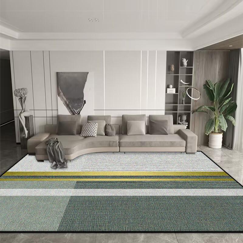 Nordic Green Carpet Living Room Decoration Bedroom Large Area Lounge Rug Home Coffee Tables Floor Mats 200x300 Room Decor Modern