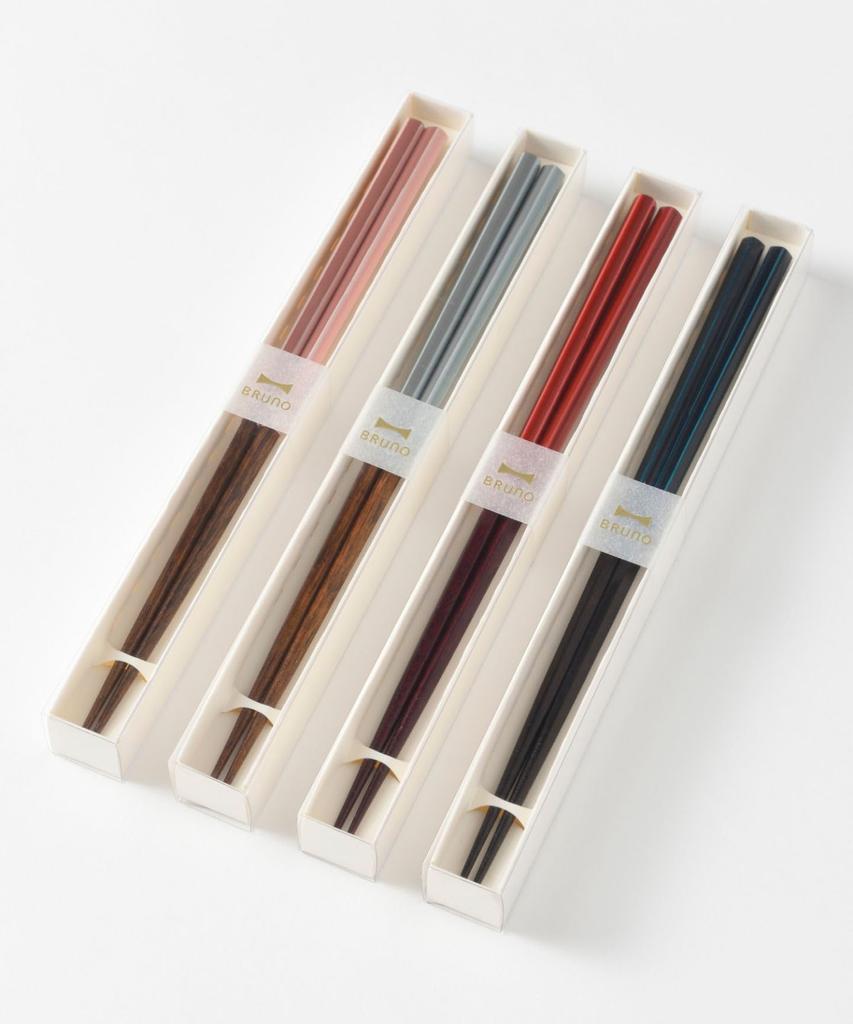 BRUNO BRUNO Color Pentagonal Chopsticks, Navy, No Size, 1830514