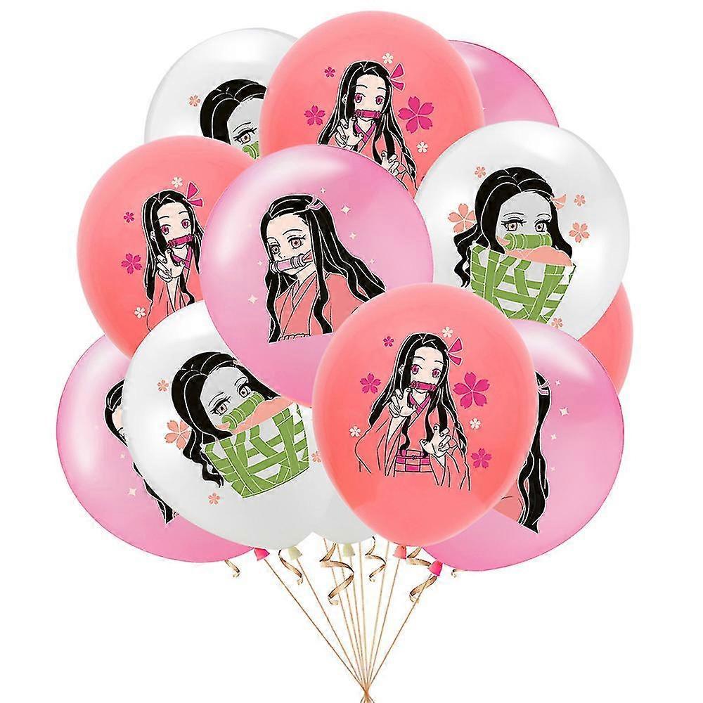 Demon Slayer Birthday Party Decoration Pretty Cute Interesting Party Supplies