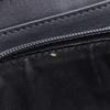 Gucci Travel Document Case Purse 449246 Micro Outlet Black Sima Leather Mens Used