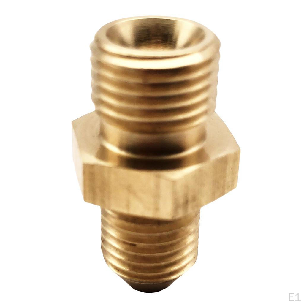 1/2 20 UNF To AN4 Straight Brass Plugs with Fuel / Water Boat Gas Oil