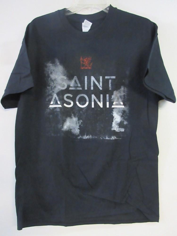 SAINT ASONIA OFFICIAL MERCH ALBUM 2015 BAND CONCERT MUSIC  LARGE Unisex T-Shirt S