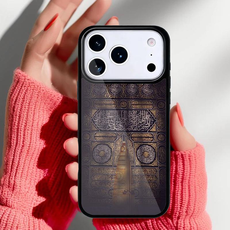 

Arabic Quran Islamic Muslim Sceneary Phone Case for iPhone 17 16 15 14 13 Pro Max Back Cover for 12 11 Pro Coque iPhone 11