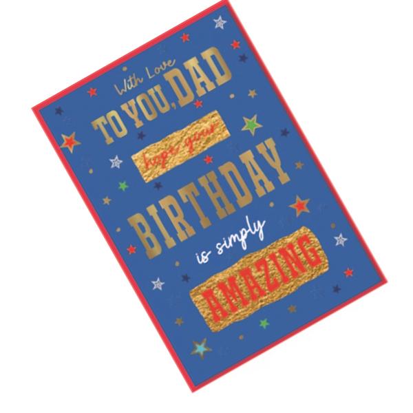 Simon Elvin With Love To You Dad Greetings Card (Pack of 6)