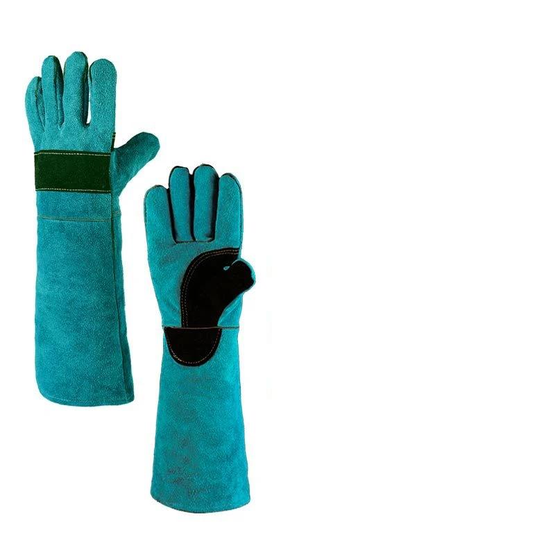 

Высококачественные перчатки для домашних животных из коровьей кожи, защитные перчатки от укусов и захватов, перчатки для змей, ящериц, кошек, собак, садоводов, рабочих, для поездов