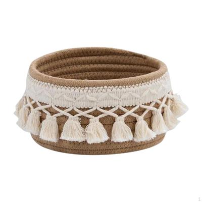 Basket for Makeup And Perfume, Organizer, Decoration, Storage Option Small Items In The Living