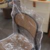 Transparent Chair Seat Cover Clear PVC Chair Protector Universal Chair Cover  Standard Chairs