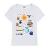 Solar System Planets Earth Sun Design Kids Tshirt Kawaii Tshirt Kids Summer Short Sleeve Tees Ca Harajuku Aesthetic Gothic