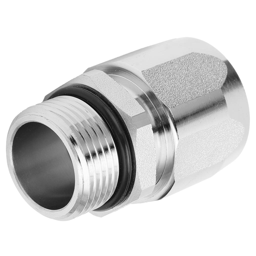 GunHose Swivel Joint Brass Hose Fitting Connector 1in Thread for Fuel Dispenser Gun(Fixed )