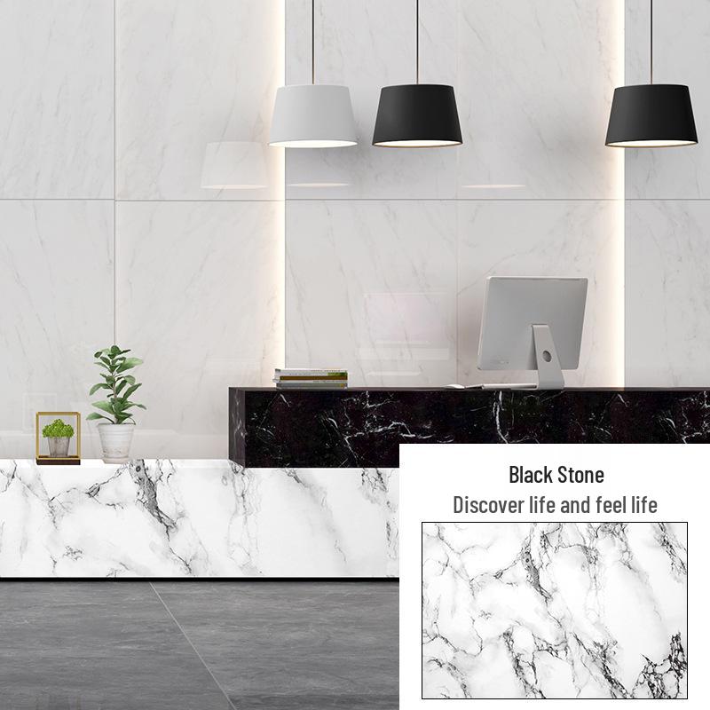 

Водонепроницаемые самоклеящиеся наклейки для плитки: Маслостойкие обои для ремонта кухни и шкафов. 60CM*10M (Roll)