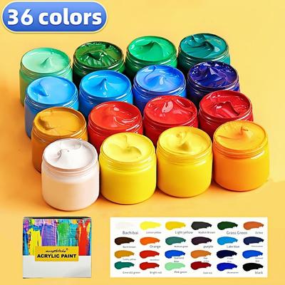 Acrylfarbe Professionelle Qualität Malpigmente Kunstmalerei Wasserdichtes Pigment Handwerkskreation Innen Außen Kreation