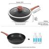 COOKER KING Diamond III Maifan Stone Non-Stick Deep Frying Pan