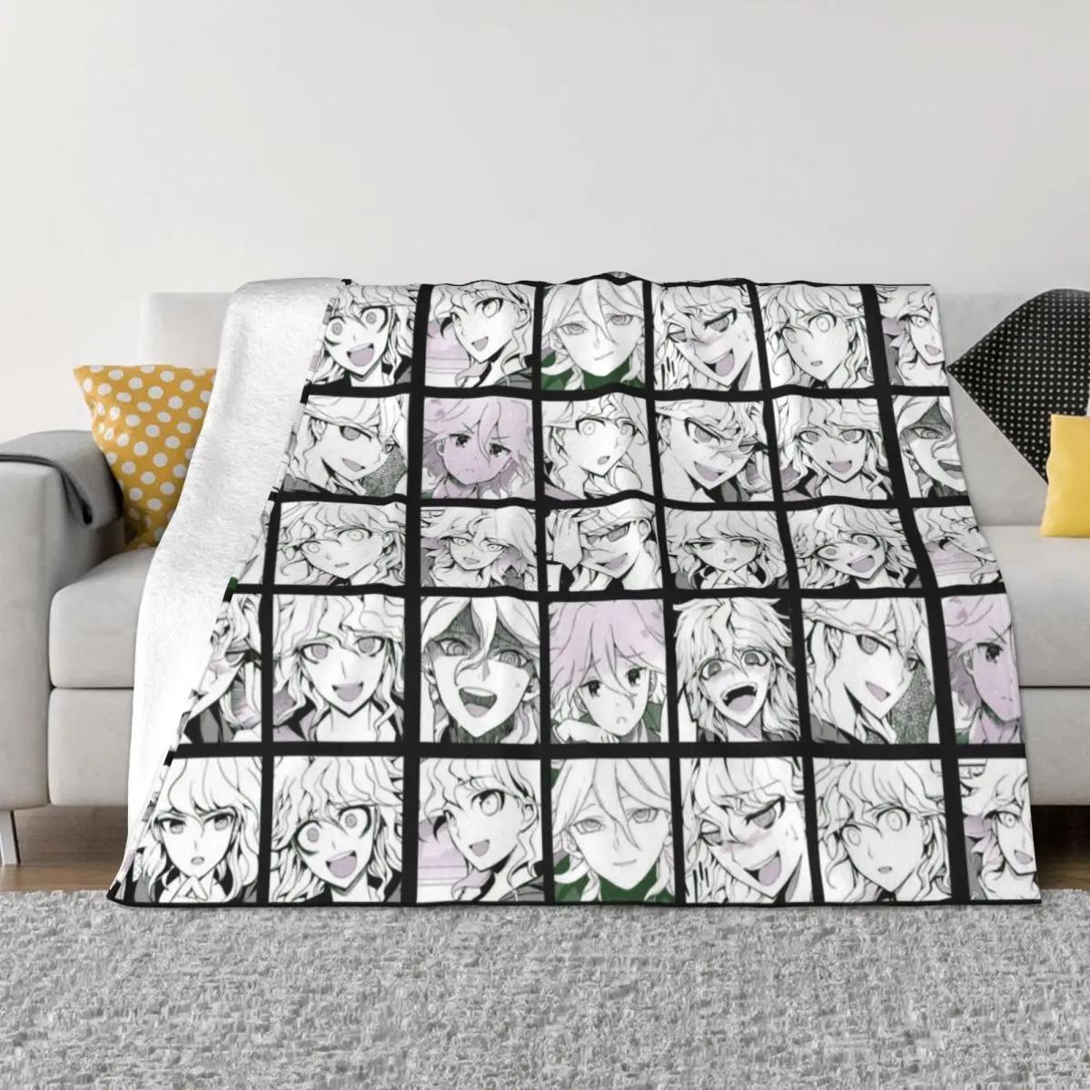 Nagito Manga Collection (Colored) Throw Blanket Cute Plaid for babies funny gift Blankets 75x90cm