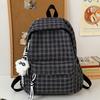 Children's Schoolbags Elementary School Students Junior High School Students Plaid Backpacks