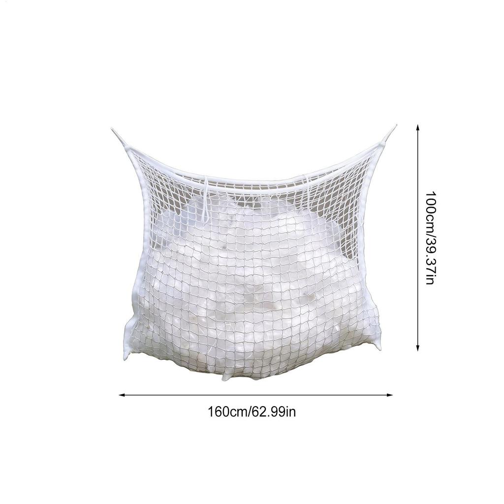 Horse Hay Feeder Bag Tear-Resistant Bite-Proof Goat Hay Feeder For Goats Sheep Horse Fences Trailers Stables Pastures Barn
