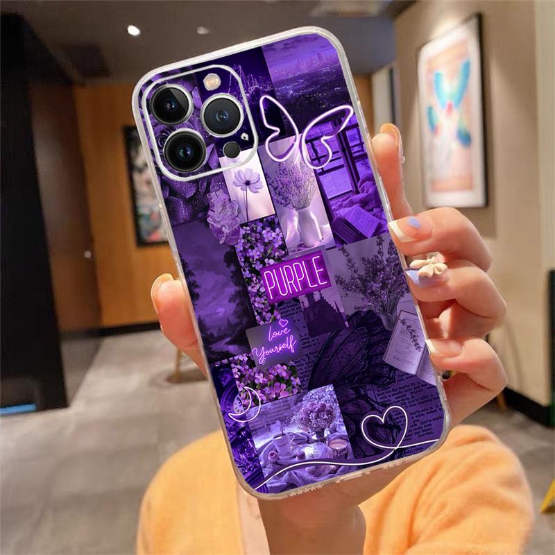 

Pink Butterfly Phone Case Carcasa Funda For iPhone 17 Pro Max Air 16 15 14 13 Pro Max 15 16 Pro 15Plus Case iPhone 13Pro