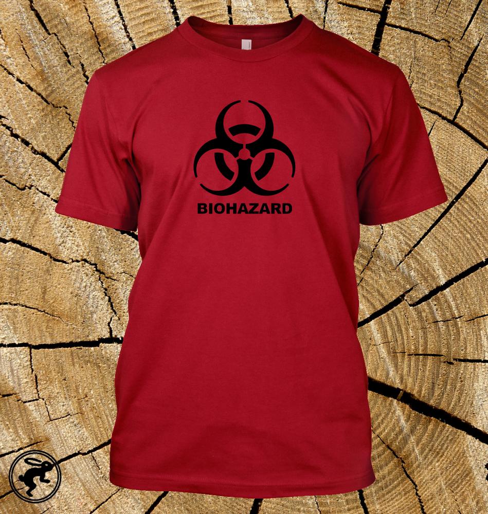 Biohazard T Shirt Perfect For The Zombie Apocalypse Or Health And Safety Etc S