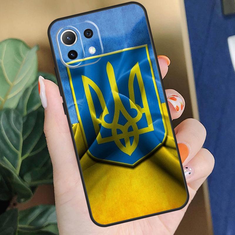 Ukraine Flag Case For Xiaomi 15 14 Ultra 13T 14T 15T Pro 17 Pro Max POCO X7 X5 X6 F5 F6 F7 F8 Pro Coque
