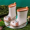 Children's Rain Boots Boys Girls New Kindergarten Baby Water Shoes Waterproof Non-Slip Outdoor Wear Toddler Rain Boots
