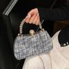 Bag Women's New Full Diamond Fashion High-end Women's Chain Bag High-end Sense Versatile Diagonal Span Bag