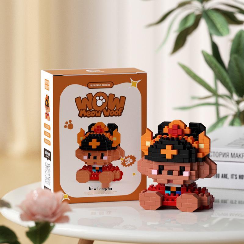 LEGO-Compatible Mini Building Blocks: Cartoon Figurines & Educational Toys