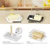 Fresh Storage Box with Cover for Butter And Cheese Suitable for Refrigerator Countertop Airtight Butter Kitchen Organization