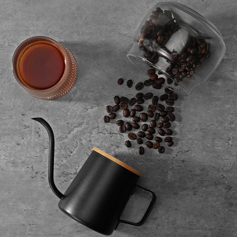 TIBRANG Stainless Steel Gooseneck Pour Over Coffee Kettle