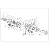 2pcs High&low Metal Transmission Gear  SIEG C2&C3-014G/024G JET BD-6 Metal Lathe Main Shaft Duplicate Double Gear