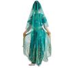 Yong Dajia Yi Girls Jasmine Princess Anime Costume - Women's Belly Dance Halloween Outfit Set