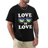 Love Is Love Tshirt Plus Size Street Style Tee