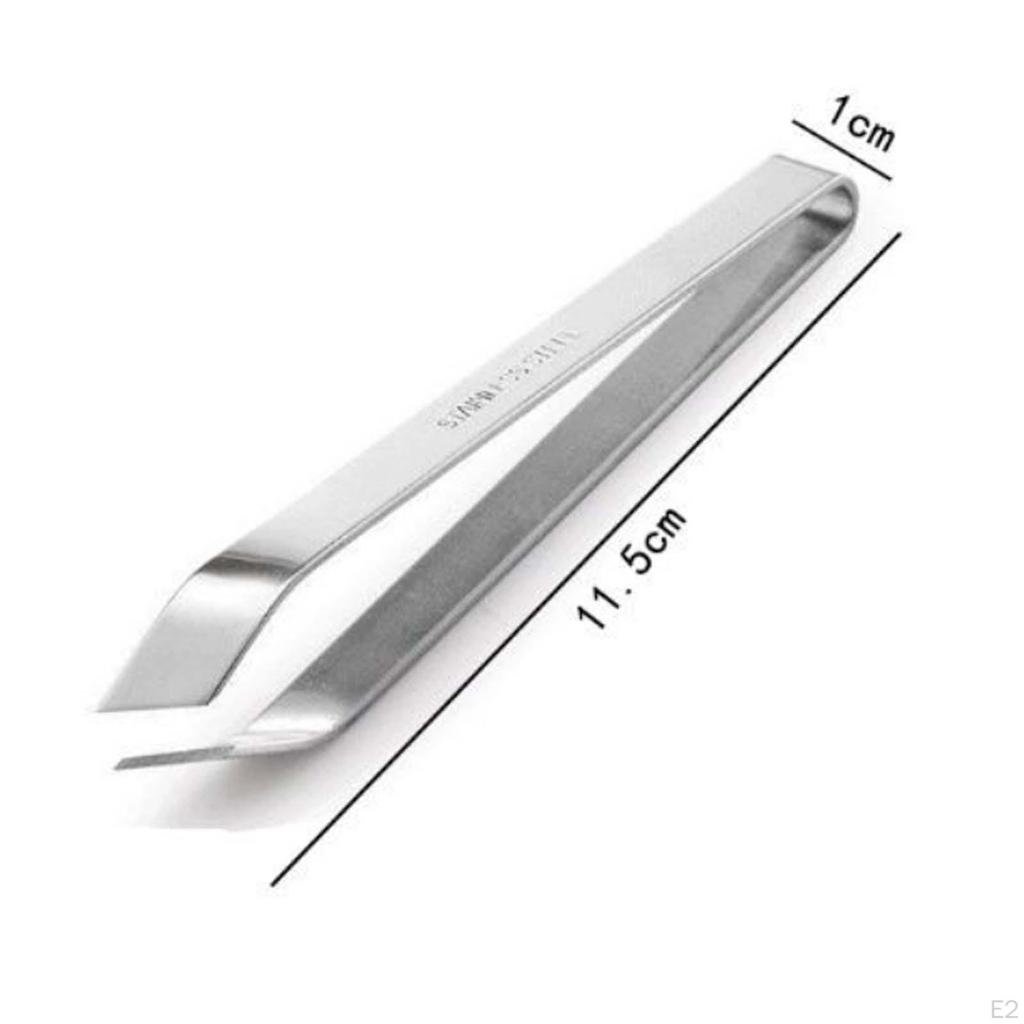 2x Hvitløksskreller Fiskebeintweezers Tang Praktiske Gadgets Japansk Sushi Tang Servering av Forretter