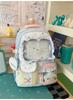 Schoolbag Korean sweet wind schoolbag female with pain layer primary school 1-1 grade junior high school student backpack girl high value backpack