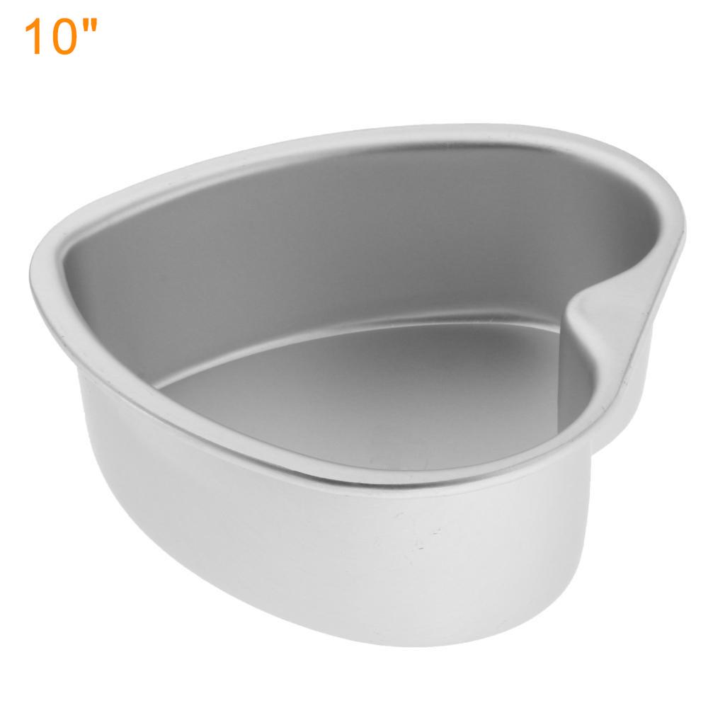6inch Heart Baking Pan Aluminum Alloy Dishwasher Safe Non Finish