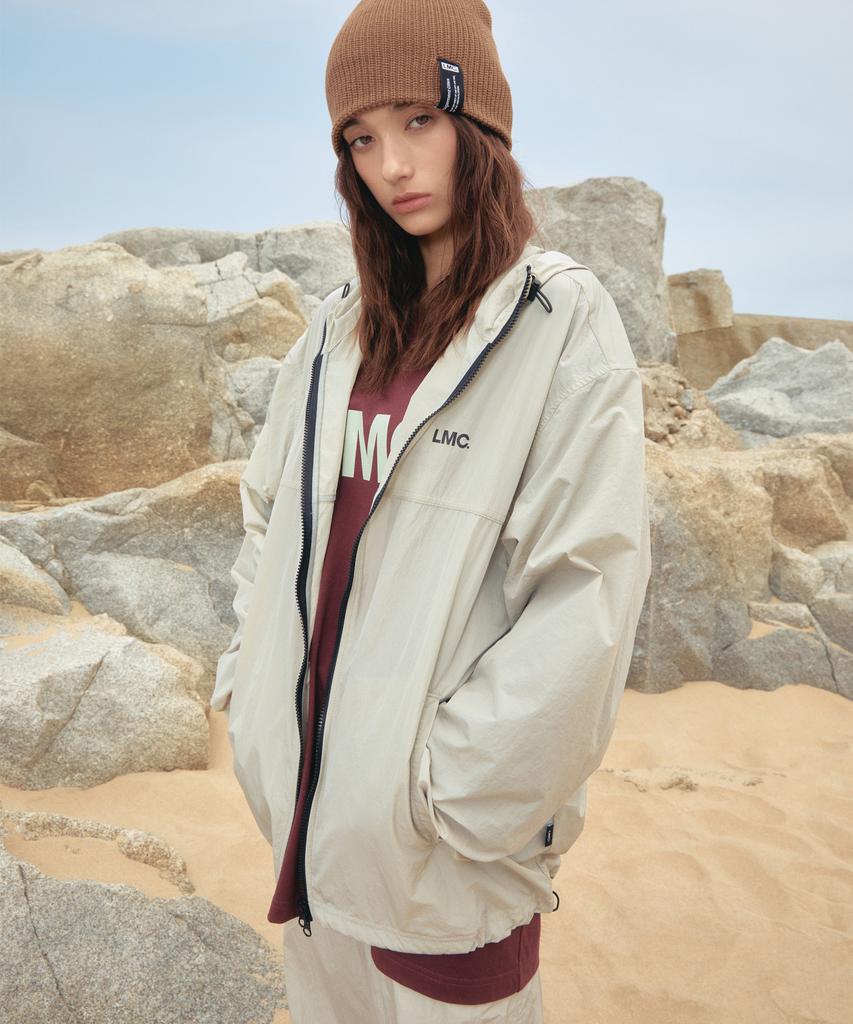 Lmc Og Essential Windbreaker Jacket Ivory