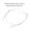 10 PCS 2mm Diameter Aluminum Welding Rods 50cm (40 Inch) Length Flux Cored Flux Cored Wire Low Temperature