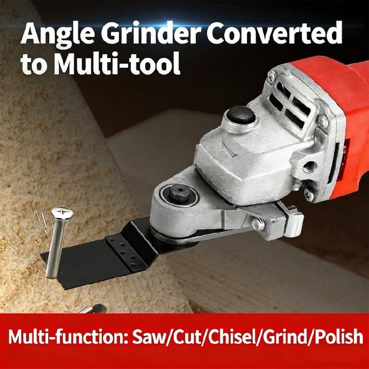 Quick Switches Angles Grinder Adapter Manual Operation Transform Functions Efficient Work Carbon Steel Adapter