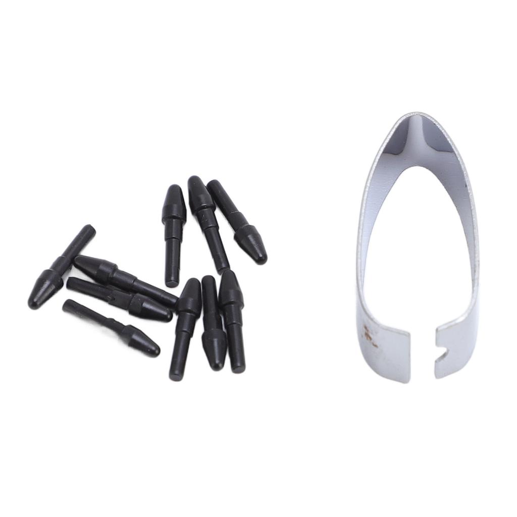 10pcs Stylus Pen Nibs Black 4096 Pressure Sensitivity Ballpoint Pen Feeling Stylus Pen Tips with