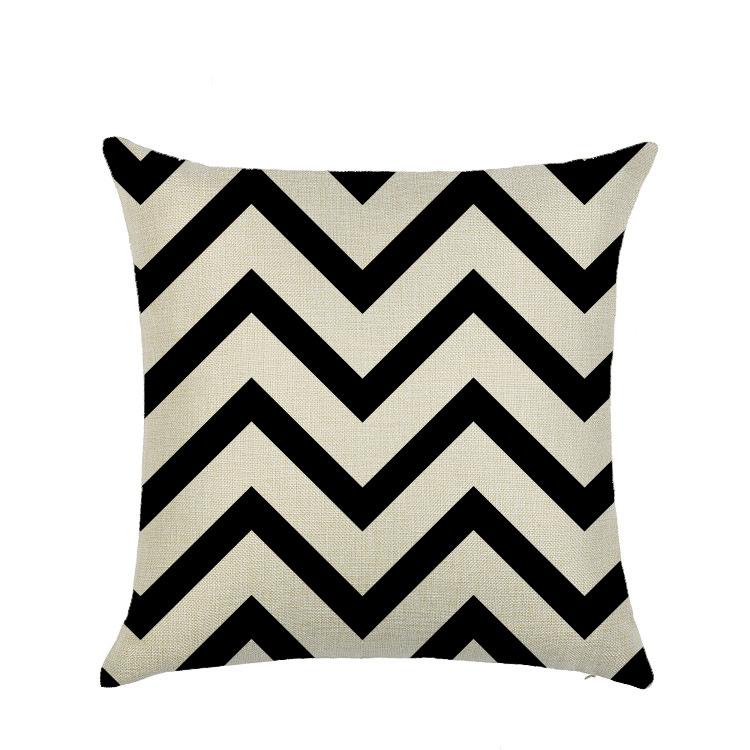 

Geometric Pillow Cover, Abstract Line, Home Living Room, Sofa Cushion Cover, Bedroom Bedside Pillow Cover 45 * 45Cm (excluding pillow core)