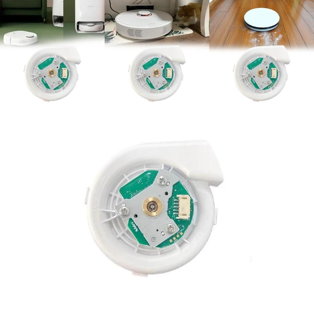 Ventola di ricambio per robot aspirapolvere Roborock S7 Maxv Q7 Max S8 S8 Plus S8+ per una pulizia efficiente dei pavimenti.