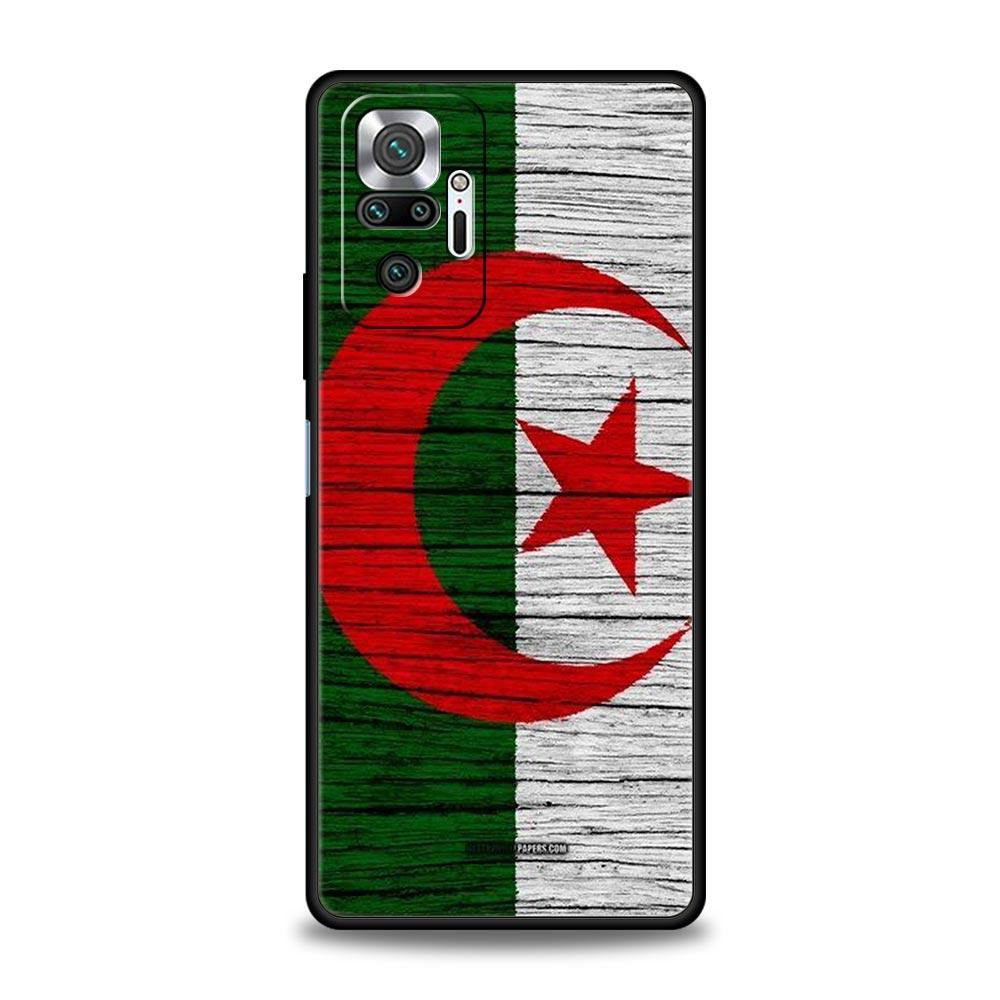 Phone Case For Xiaomi Redmi Note 14 13 12 Pro Plus 5G 9S 9 10 11 4G 14C 13C 12C 10C 9C 9A Algeria Passport Soft Cover