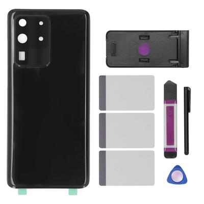 Galaxy S20 Ultra 5G için Önceden Takılmış Kamera Lensi ile Arka Cam Kapak Muhafaza Kapısı Değişimi