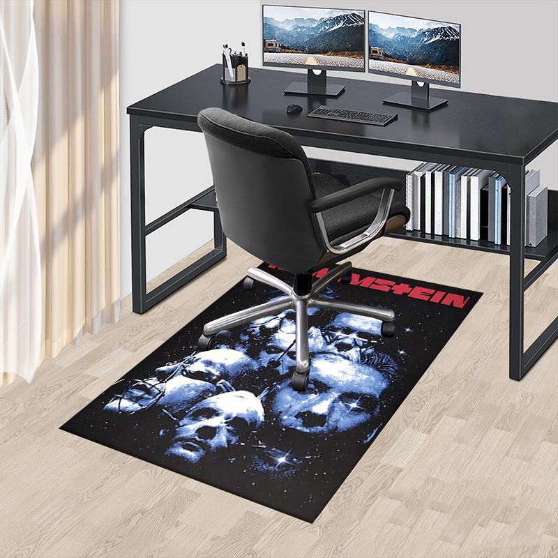 Rammstein Dunkle Porträts Teppich Für Spielzimmer Schlafzimmer Wohnzimmer Sofa Heimdeko Kinder Spielbereich Teppich Rutschfeste Bodenmatte