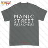 Manic Street Preachers Odwrócony T-shirt Zespół Koszulka Tee XVEH