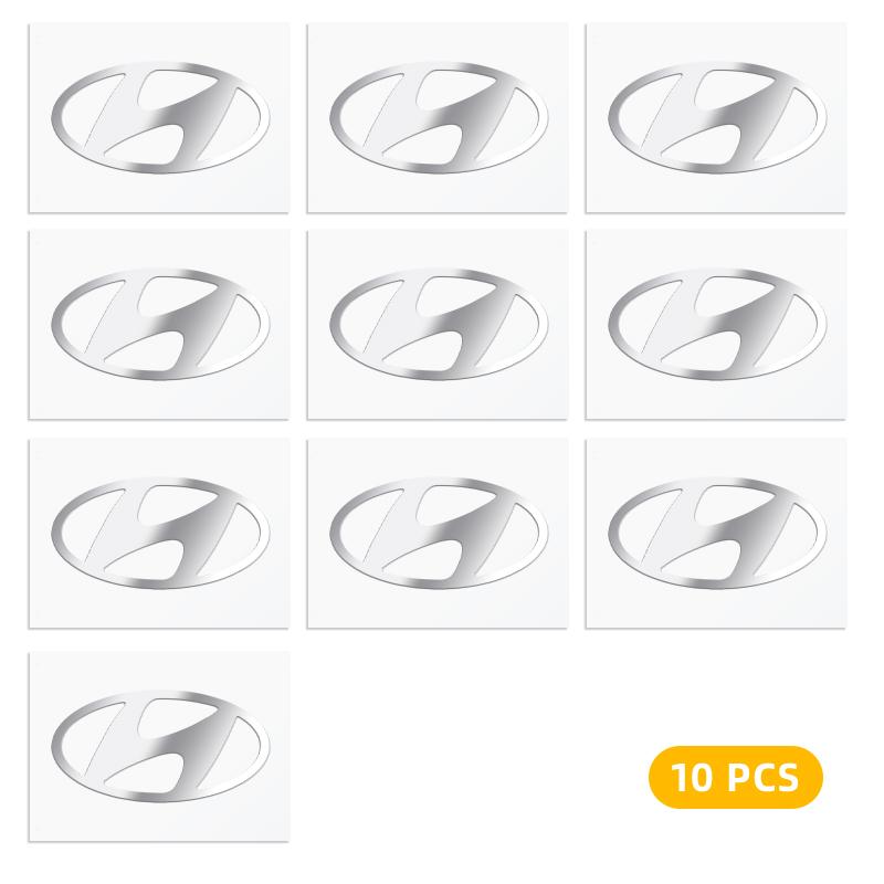 2/5/10pcs Auto Styling Dashboard Decoration Stickers Car Interior Accessories For Hyundai i20 i30 Sonata Kona Elantra Tuson KK9